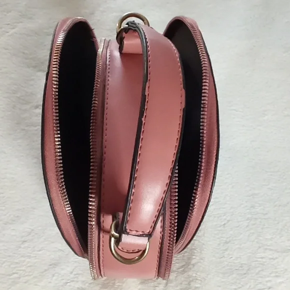 NY GORGEOUS ELEGANET PINK DESIGNER HAND BAG WITH STRAP! EUCWW - Picture 10 of 12